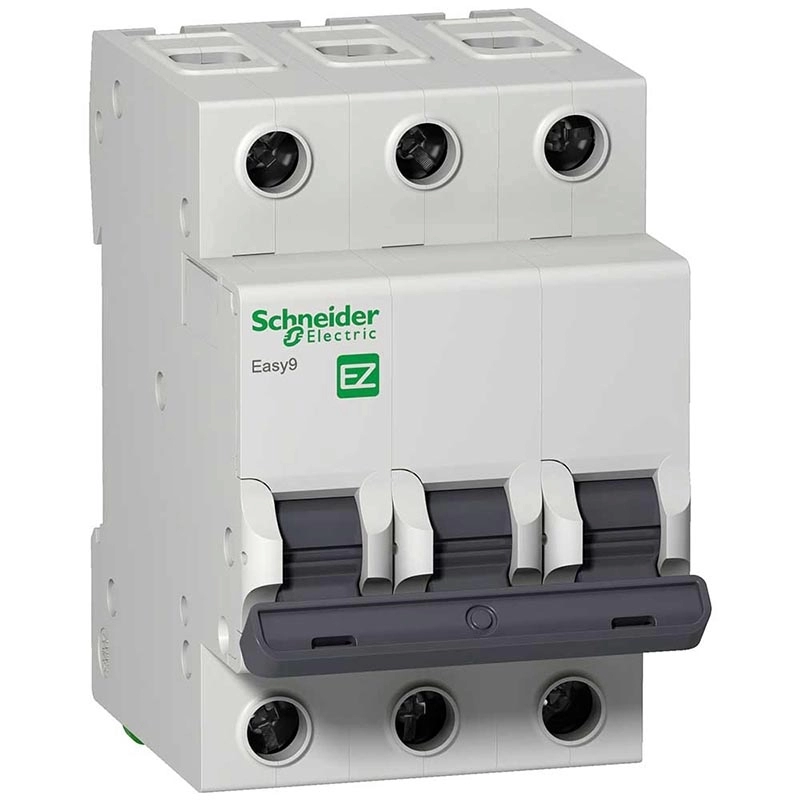 Interruptor Termomagnético Easy9 tripolar 6A 4,5kA